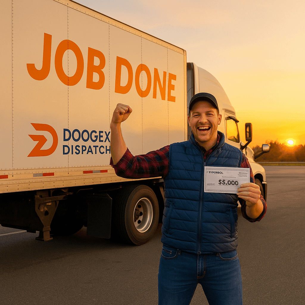 Job well done at sunrise 